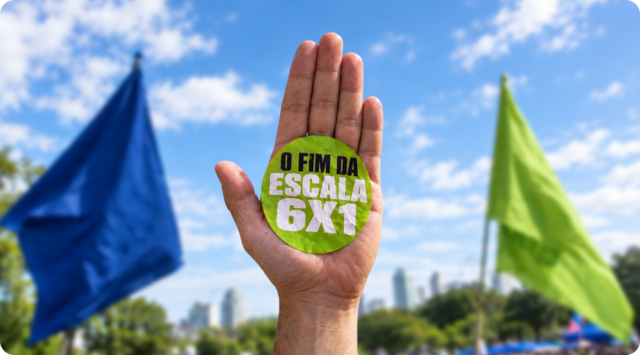 fim da escala 6x1